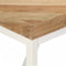 vidaXL - Eettafel - 120x60x76 - cm - massief - acaciahout - en - mangohout
