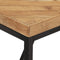 vidaXL - Eettafel - 120x60x76 - cm - massief - acaciahout - en - mangohout