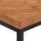 vidaXL - Eettafel - 120x60x76 - cm - massief - acaciahout - en - mangohout