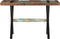 vidaXL - Eettafel - 120x60x76 - cm - massief - gerecycled - hout