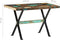 vidaXL - Eettafel - 120x60x76 - cm - massief - gerecycled - hout