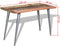 vidaXL - Eettafel - 120x60x76 - cm - massief - gerecycled - hout