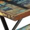 vidaXL - Eettafel - 120x60x76 - cm - massief - gerecycled - hout