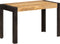 vidaXL - Eettafel - 120x60x76 - cm - massief - mangohout