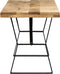 vidaXL - Eettafel - 120x60x76 - cm - massief - mangohout
