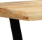 vidaXL - Eettafel - 120x60x76 - cm - massief - mangohout
