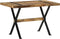 vidaXL - Eettafel - 120x60x76 - cm - ruw - mangohout