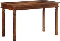 vidaXL - Eettafel - 120x60x77 - cm - massief - acaciahout