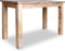 vidaXL - Eettafel - 120x60x77 - cm - massief - mahoniehout