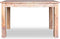 vidaXL - Eettafel - 120x60x77 - cm - massief - mahoniehout