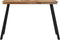 vidaXL - Eettafel - 120x62x76 - cm - massief - teakhout