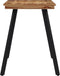 vidaXL - Eettafel - 120x62x76 - cm - massief - teakhout