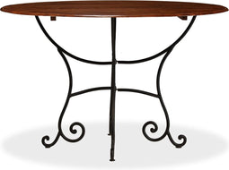 vidaXL - Eettafel - 120x76 - cm - massief - hout - met - honingafwerking