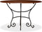 vidaXL - Eettafel - 120x76 - cm - massief - hout - met - honingafwerking
