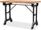 vidaXL - Eettafel - 122x65x82 - cm - massief - vurenhout