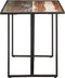 vidaXL - Eettafel - 140 - cm - massief - gerecycled - hout