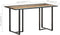 vidaXL - Eettafel - 140 - cm - massief - gerecycled - hout