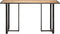 vidaXL - Eettafel - 140 - cm - ruw - mangohout