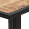 vidaXL - Eettafel - 140 - cm - ruw - mangohout