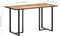 vidaXL - Eettafel - 140 - cm - ruw - mangohout