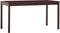 vidaXL - Eettafel - 140x70x73 - cm - grenenhout - donkerbruin