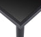 vidaXL - Eettafel - 140x70x75 - cm - gehard - glas - zwart
