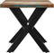 vidaXL - Eettafel - 140x70x75 - cm - massief - gerecycled - hout