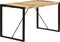 vidaXL - Eettafel - 140x70x75 - cm - massief - mangohout