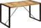vidaXL - Eettafel - 140x70x75 - cm - massief - mangohout