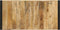 vidaXL - Eettafel - 140x70x75 - cm - massief - mangohout