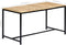 vidaXL - Eettafel - 140x70x75 - cm - massief - ruw - mangohout