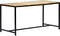 vidaXL - Eettafel - 140x70x75 - cm - massief - ruw - mangohout