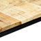 vidaXL - Eettafel - 140x70x75 - cm - massief - ruw - mangohout