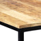 vidaXL - Eettafel - 140x70x75 - cm - massief - ruw - mangohout