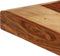 vidaXL - Eettafel - 140x70x75 - cm - massief - sheeshamhout