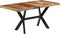 vidaXL - Eettafel - 140x70x75 - cm - massief - sheeshamhout