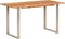 vidaXL - Eettafel - 140x70x76 - cm - massief - acaciahout