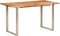 vidaXL - Eettafel - 140x70x76 - cm - massief - acaciahout