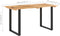 vidaXL - Eettafel - 140x70x76 - cm - massief - acaciahout