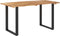 vidaXL - Eettafel - 140x70x76 - cm - massief - acaciahout