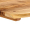 vidaXL - Eettafel - 140x70x76 - cm - massief - acaciahout