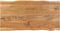 vidaXL - Eettafel - 140x70x76 - cm - massief - acaciahout