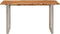 vidaXL - Eettafel - 140x70x76 - cm - massief - acaciahout