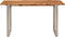 vidaXL - Eettafel - 140x70x76 - cm - massief - acaciahout