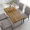 vidaXL - Eettafel - 140x70x76 - cm - massief - acaciahout