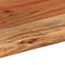 vidaXL - Eettafel - 140x70x76 - cm - massief - acaciahout