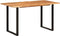 vidaXL - Eettafel - 140x70x76 - cm - massief - acaciahout