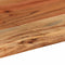 vidaXL - Eettafel - 140x70x76 - cm - massief - acaciahout