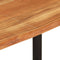 vidaXL - Eettafel - 140x70x76 - cm - massief - acaciahout