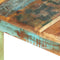 vidaXL - Eettafel - 140x70x76 - cm - massief - gerecycled - hout